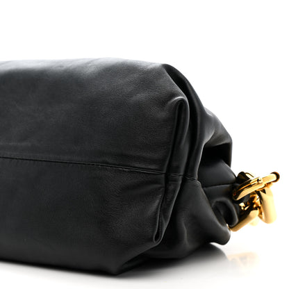 Bottega Veneta Calfskin The Pouch Chain Black 11 of 11