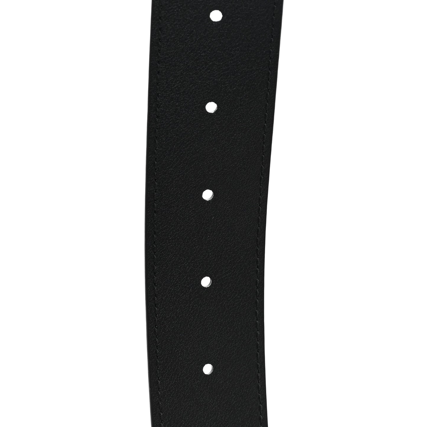 Moon Calfskin Round Plaque 85 34 Black