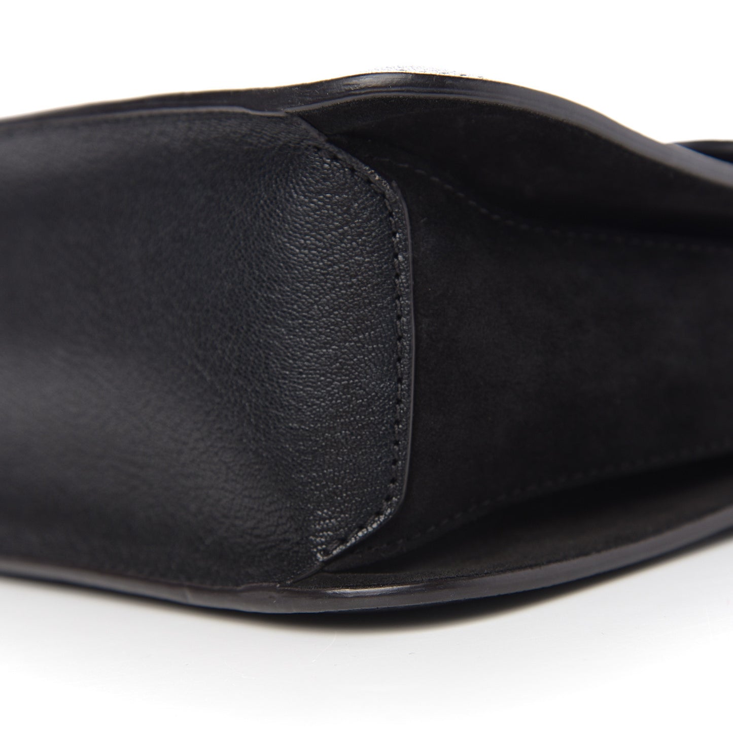 Goatskin Medium Mily Shoulder Bag Black