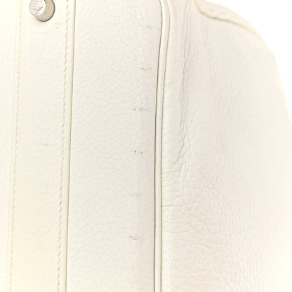 Hermes Togo Travel Birkin 55 White 11 of 12