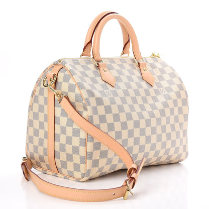 Louis Vuitton Damier Azur Speedy Bandouliere 30 3 of 9