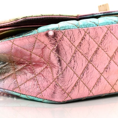 Chanel Metallic Goatskin Quilted 2.55 Reissue 225 Flap Multicolor 9 of 12