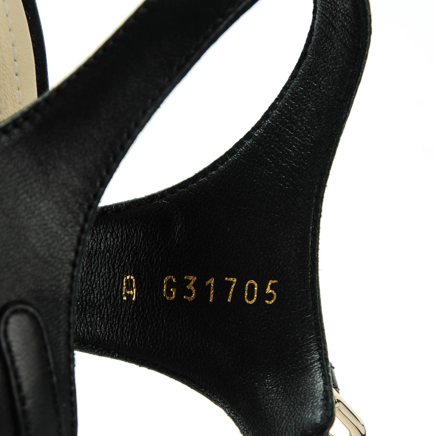 Chanel Lambskin Quilted Reissue Chain Sandals 41 Black 8 of 8