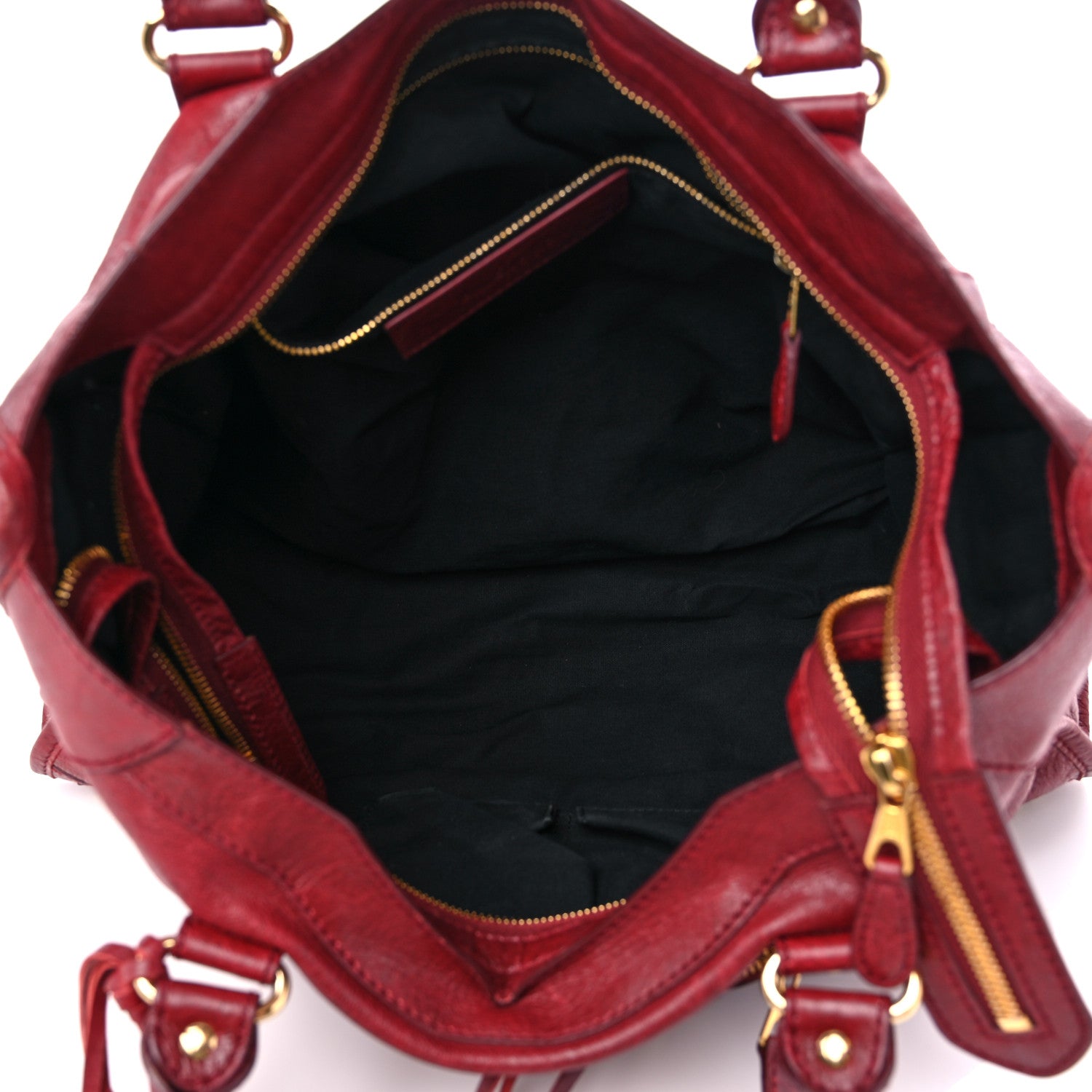 Balenciaga Agneau Giant 12 Gold Hardware City Rouge Cerise 5 of 18