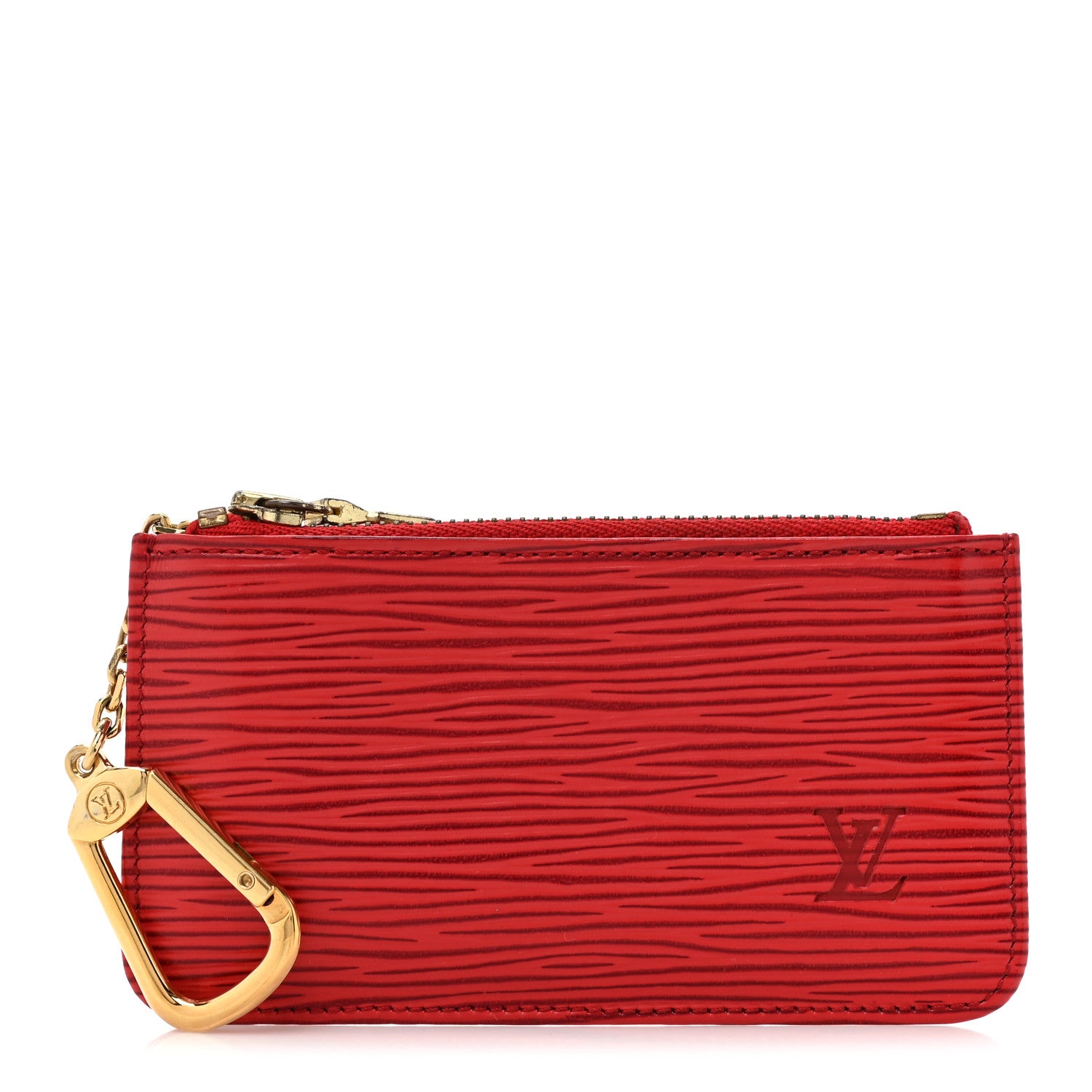 Louis Vuitton Epi Key Pouch Castillan Red 1 of 10