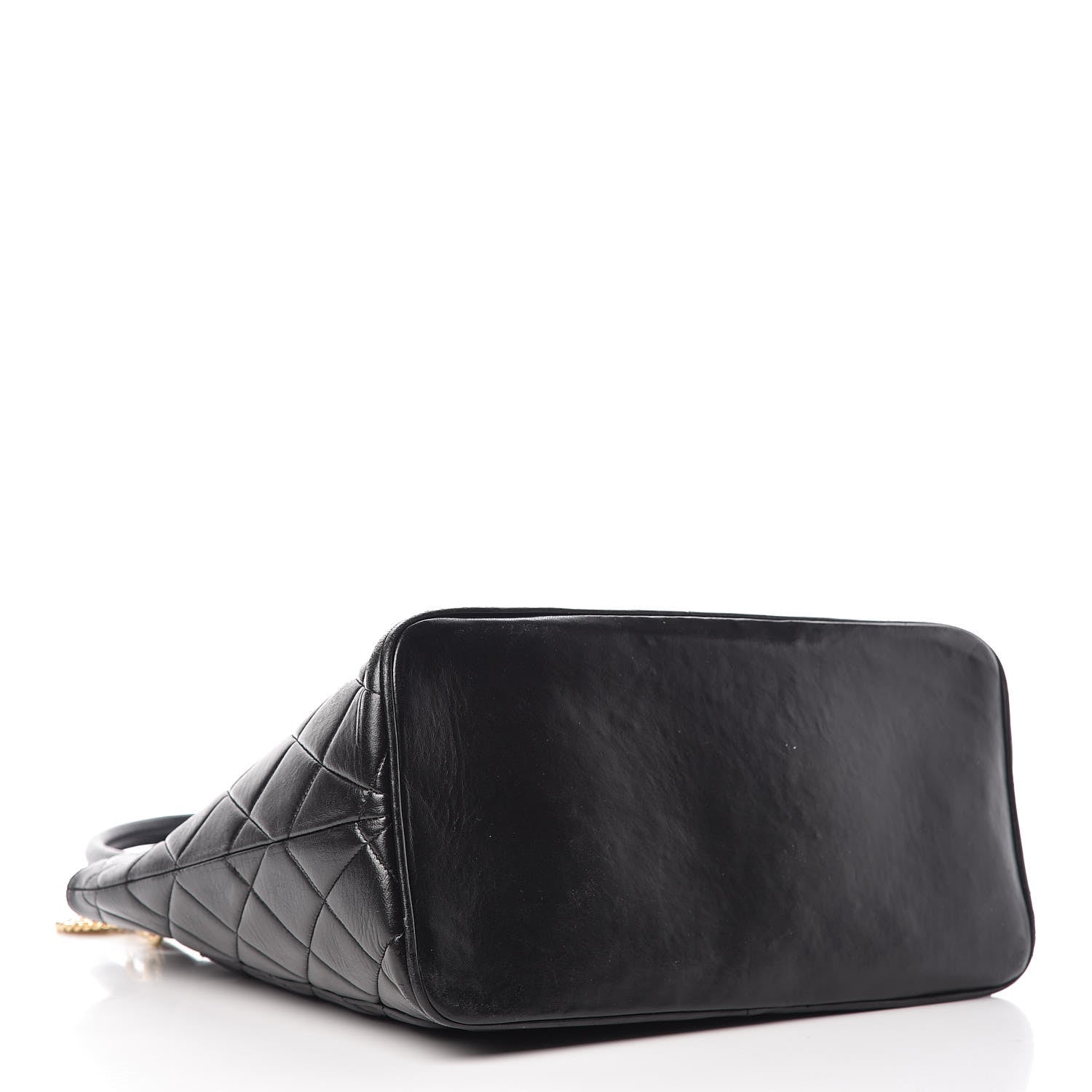 Chanel Lambskin Quilted Medallion Tote Black 4 of 13