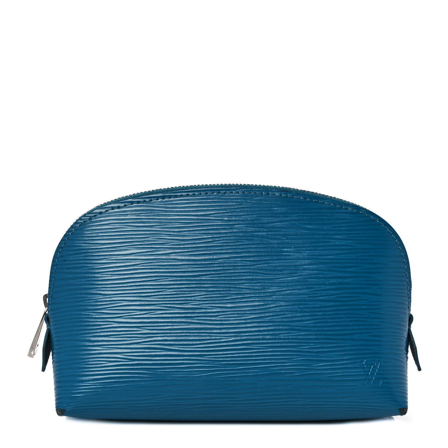 Louis Vuitton Epi Cosmetic Pouch Cyan 1 of 9