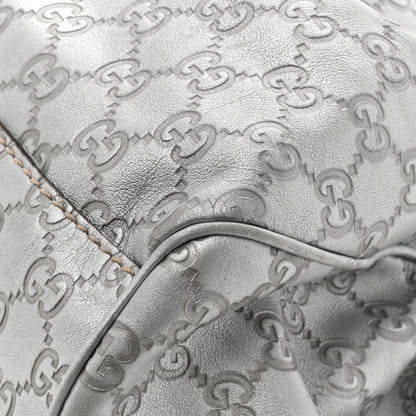 Gucci Metallic Guccissima Medium Sukey Tote Silver 15 of 18