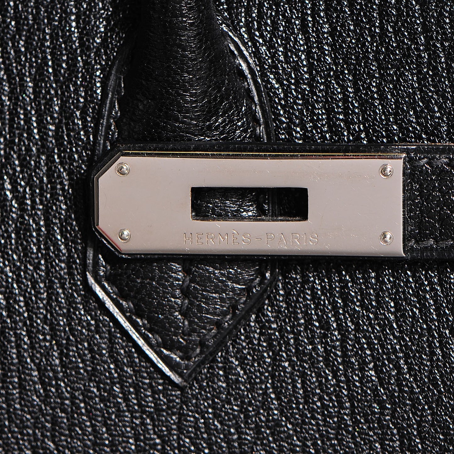 Chevre de Coromandel Birkin 40 Black