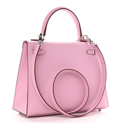 Hermes Epsom Kelly Sellier 25 Mauve Sylvestre 3 of 11
