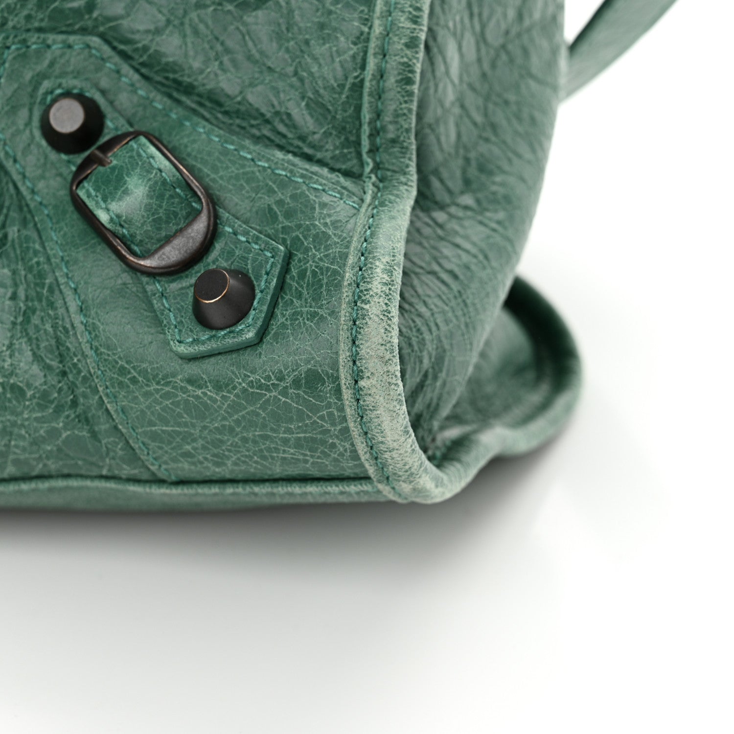 Balenciaga Agneau Classic Hardware City Vert Sauge 15 of 15