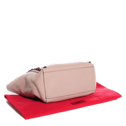 Valentino Garavani Nappa Crystal B Diamond Tote Light Pink 4 of 9