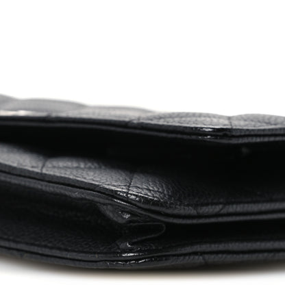 Chanel Caviar Quilted Wallet on Chain WOC Black 11 of 12