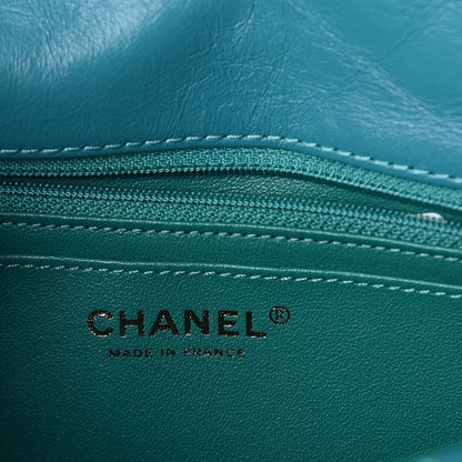 Chanel Aged Calfskin Quilted 2.55 Reissue Mini Flap Green 6 of 9