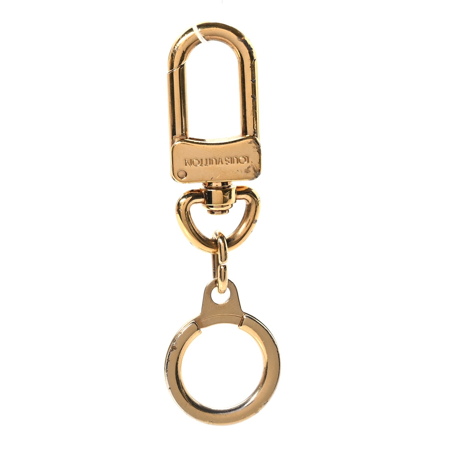 Louis Vuitton Pochette Extender Key Ring Gold 1 of 4
