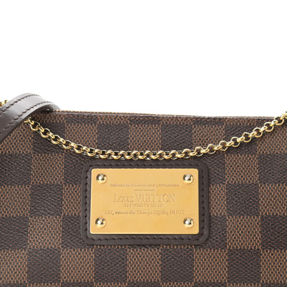 Louis Vuitton Damier Ebene Eva Clutch 9 of 11