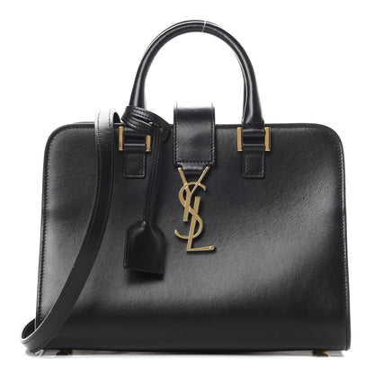 Saint Laurent Calfskin Monogram Baby Cabas Black 1 of 13