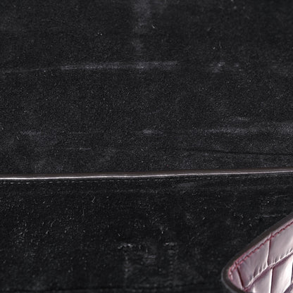 Mulberry Crocodile Embossed Calfskin Bayswater Oxblood 11 of 12