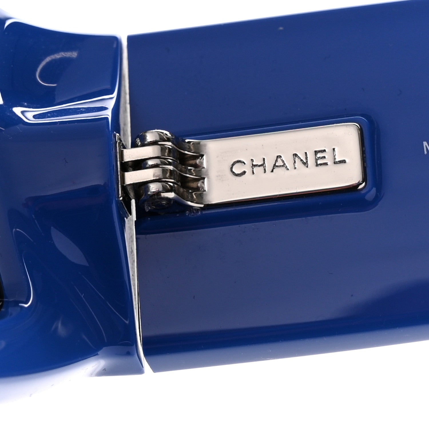 Chanel Acetate Cat Eye Sunglasses 6057 Black Blue 8 of 11