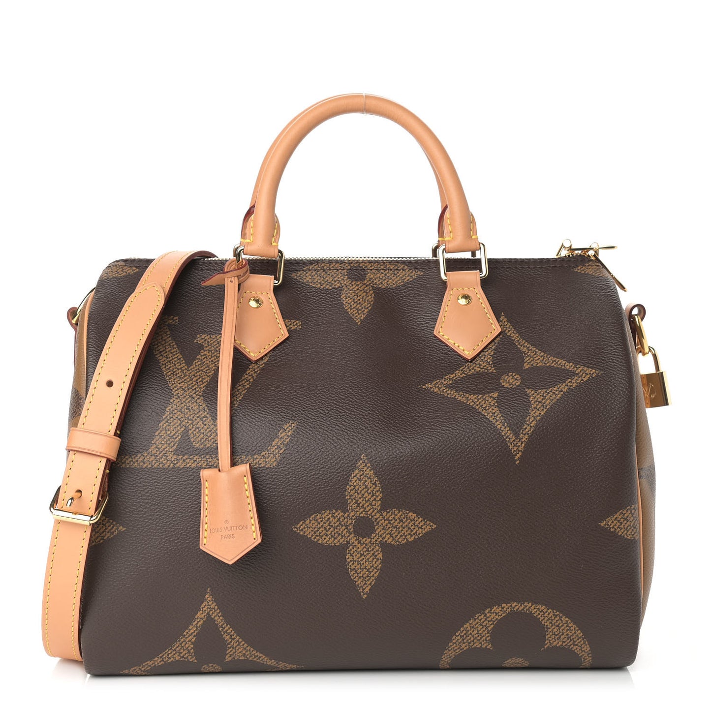 Reverse Monogram Giant Speedy Bandouliere 30