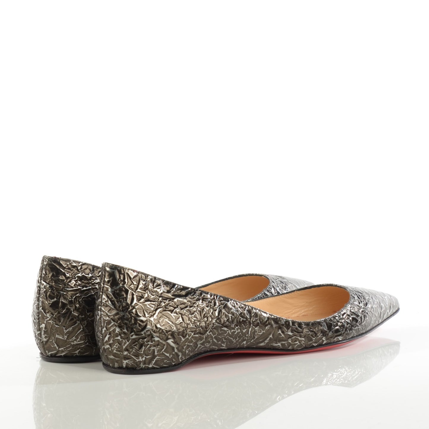 Metallic Pigalle Flats 38