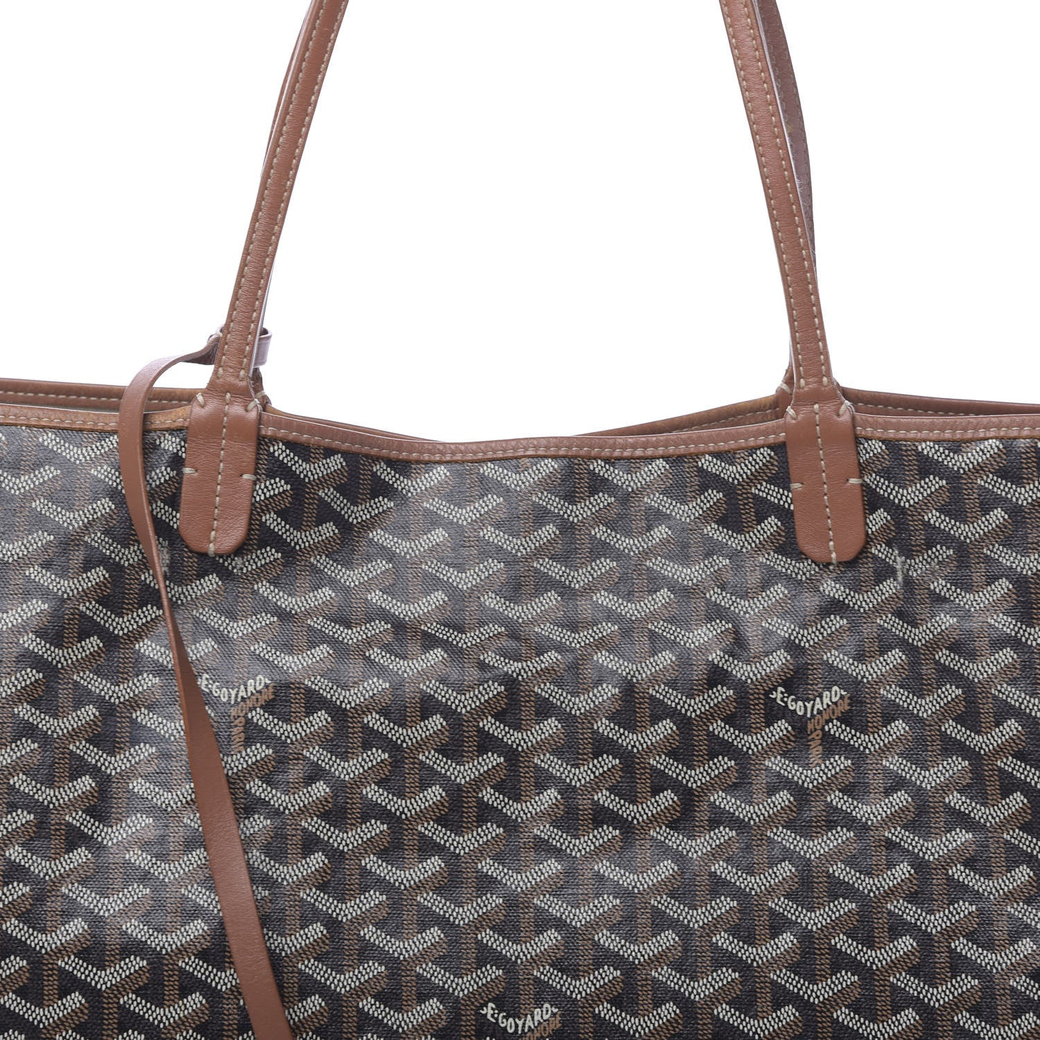 Goyard Goyardine Saint Louis GM Black Gold 19 of 27