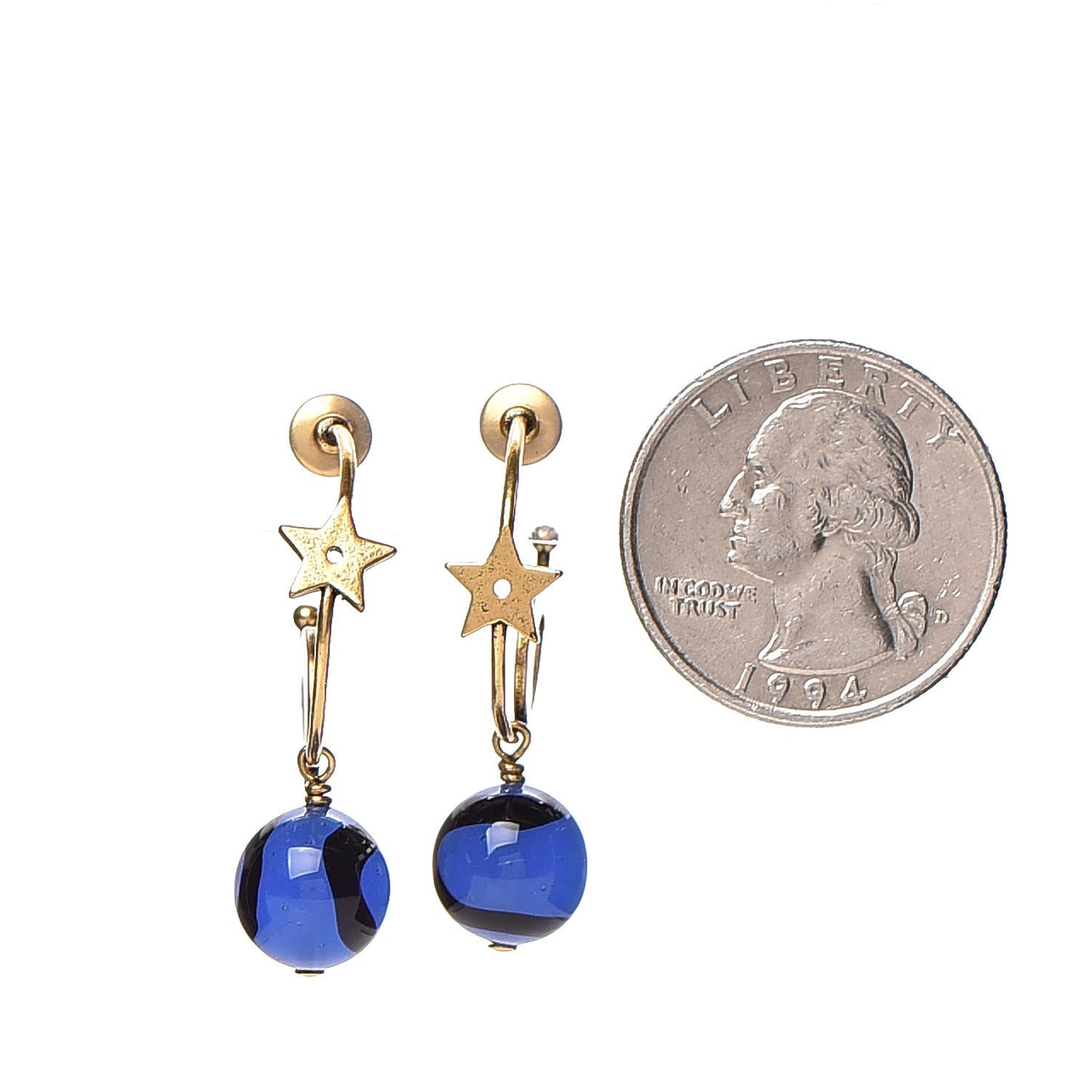 Astre Lunaire Tribales Hoop Earrings