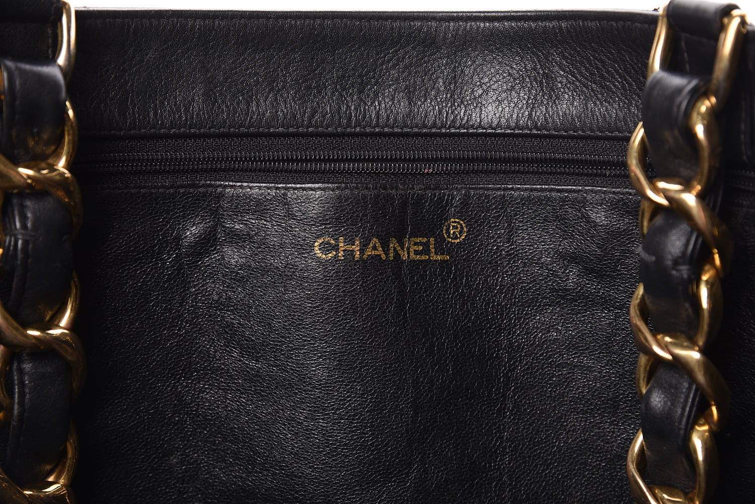 Chanel Lambskin CC Tote Black 8 of 24