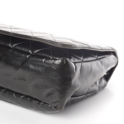 Chanel Glazed Calfskin Quilted CC Messenger Bag Black 10 of 10
