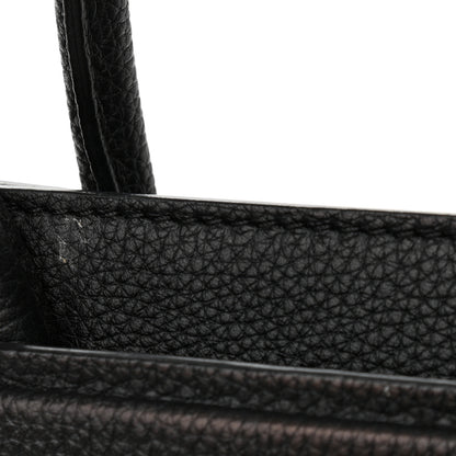 Givenchy Grained Calfskin Small Horizon Satchel Black 10 of 10