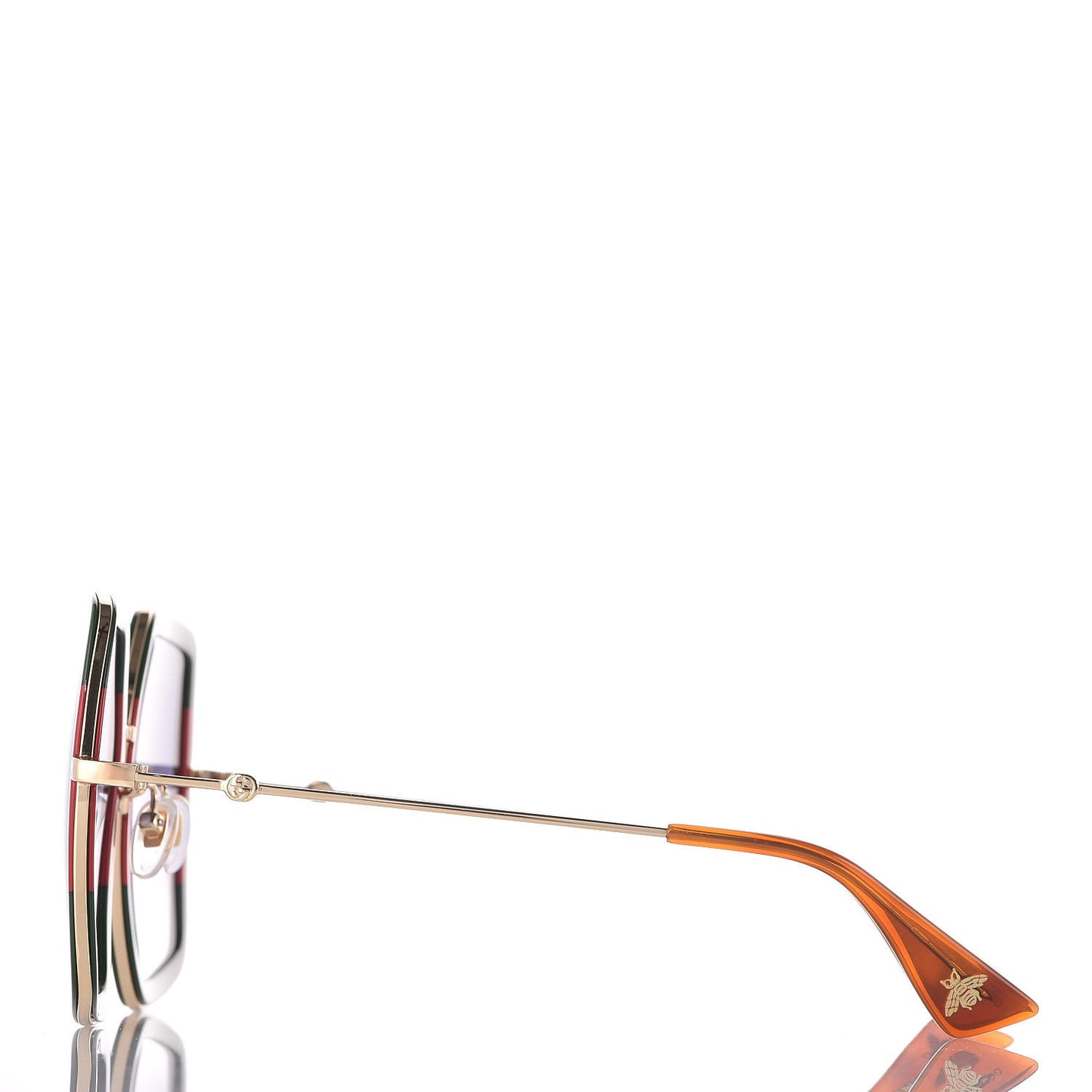 Square Frame Web GG0106S Sunglasses Tortoise