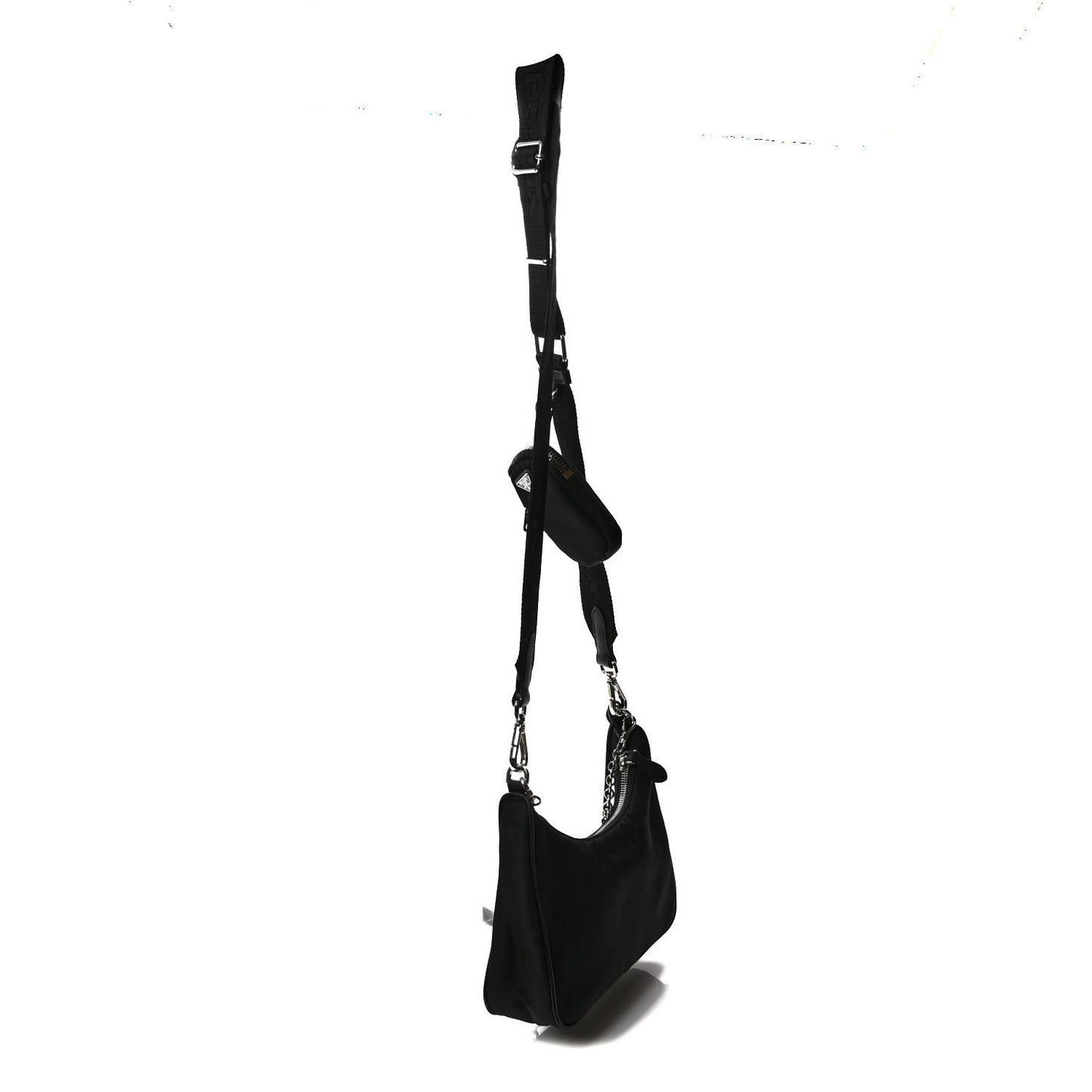 Nylon Re-Edition 2005 Shoulder Bag Black