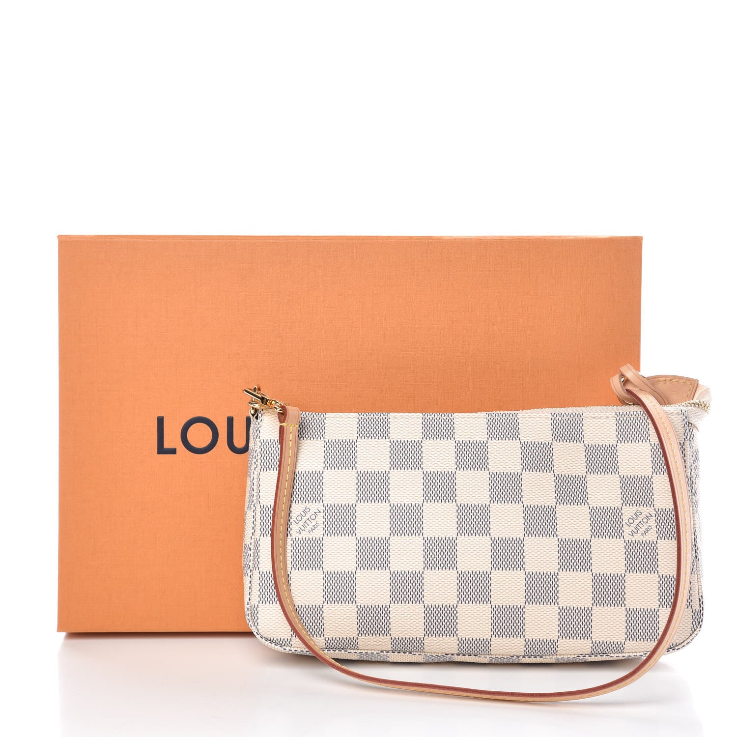Louis Vuitton Damier Azur Pochette Accessories NM 10 of 10