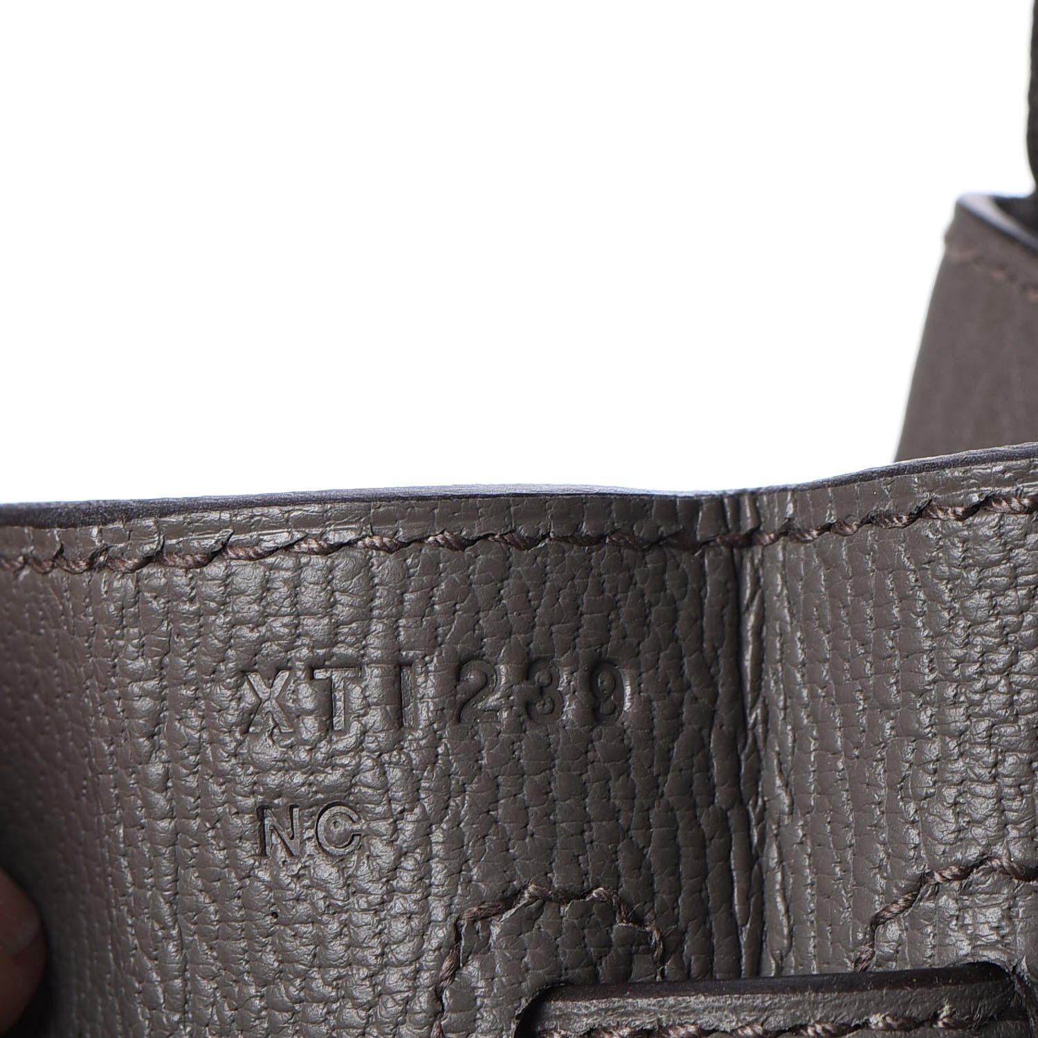 Hermes Taurillon Clemence Kelly Retourne 32 Etain 11 of 33