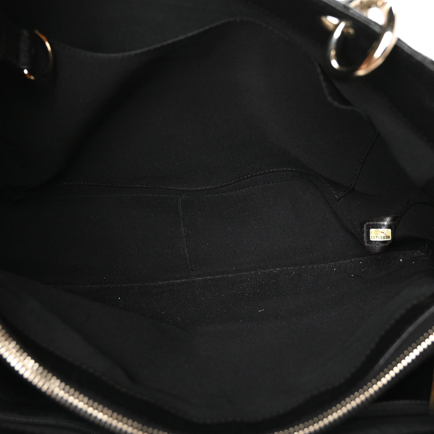 Chanel Caviar Quilted Grand Shopping Tote GST Black 5 of 12