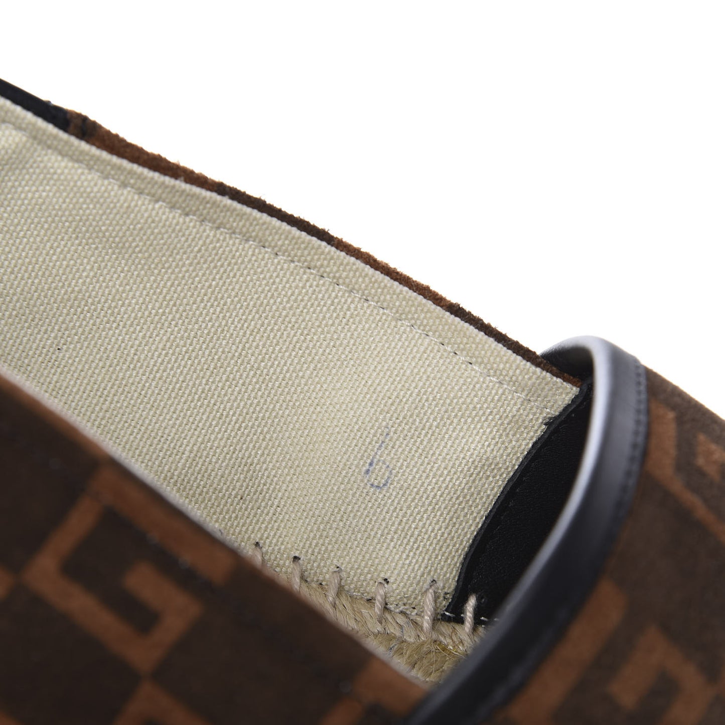 Suede Square G Mens Espadrilles 9 Sigaro