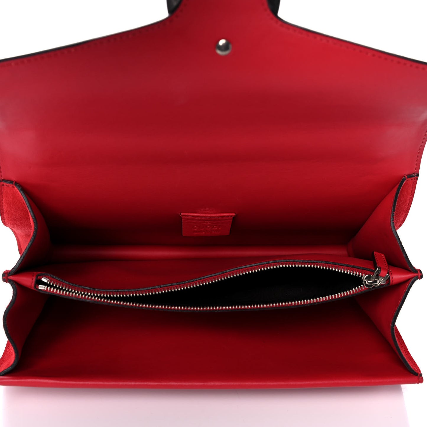 Suede Vitello Velvet Small Dionysus Shoulder Bag Vulcanic Red