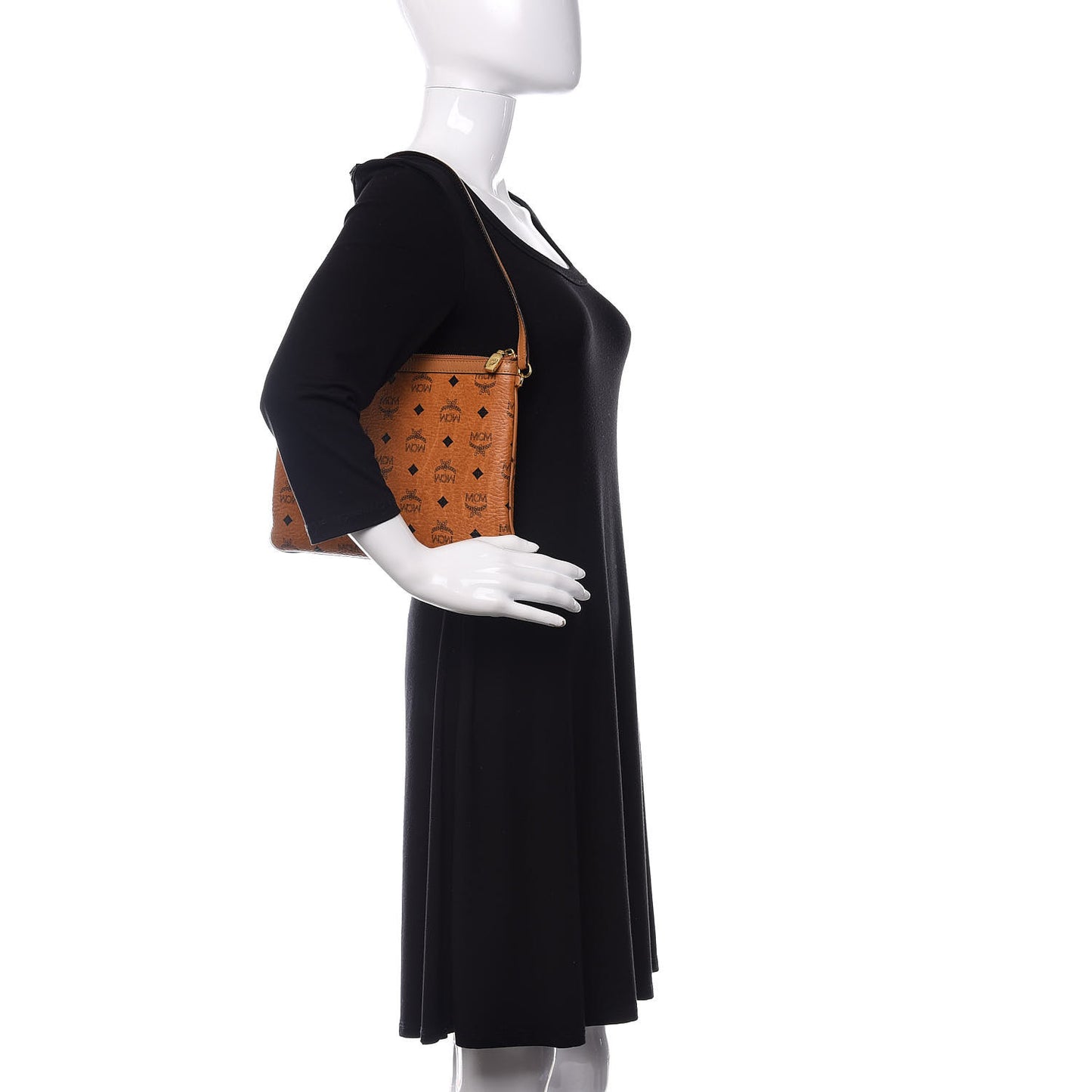 Visetos Liz Shopper Tote Pouch Cognac