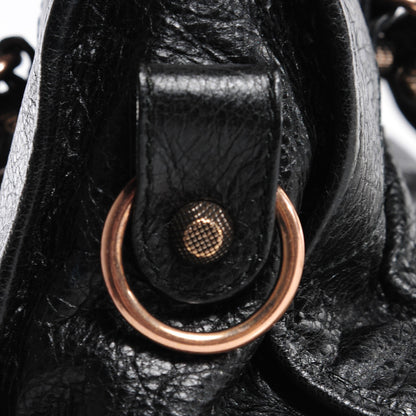 Balenciaga Agneau Giant 12 Rose Gold Hardware Part Time Black 13 of 14