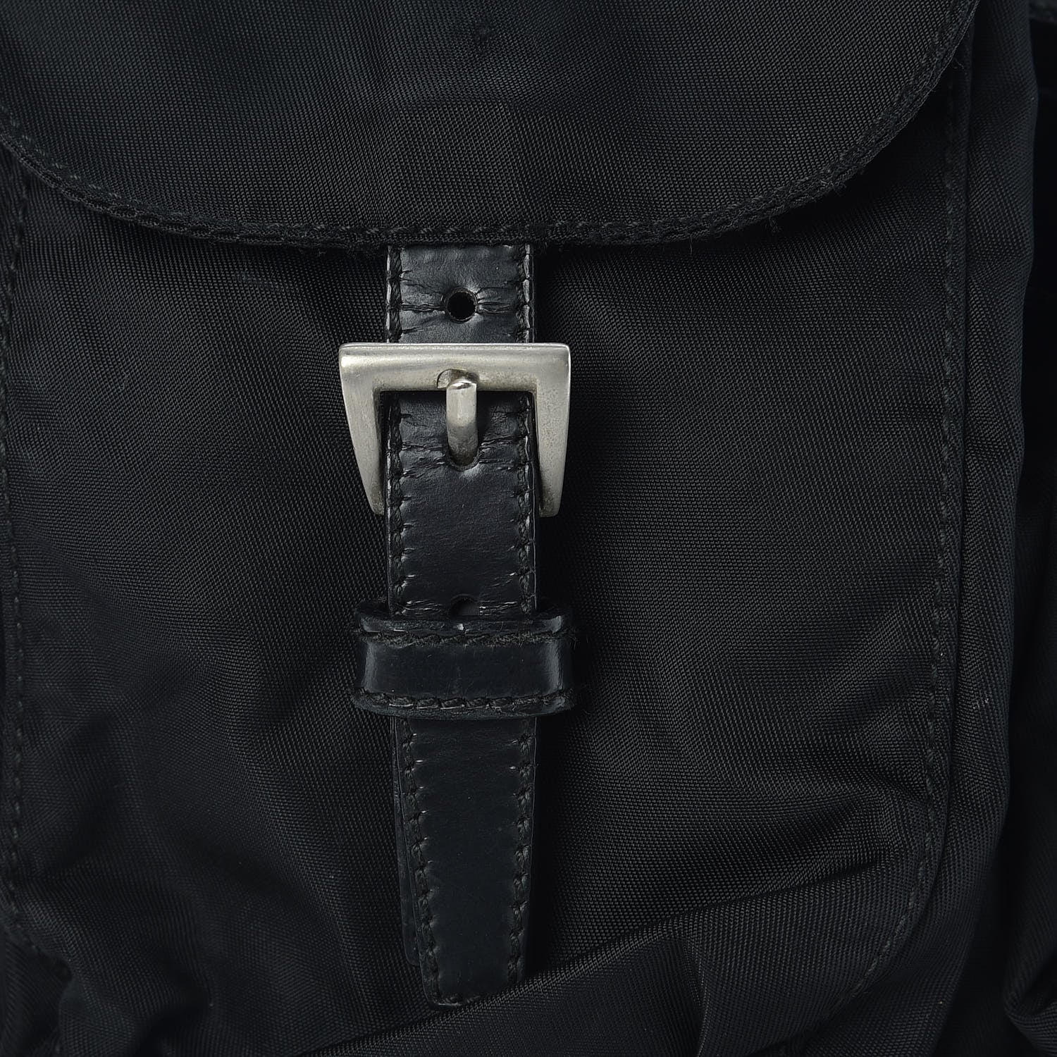 Prada Tessuto Nylon Vela Small Backpack Black 13 of 22