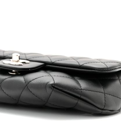 Chanel Calfskin Quilted CC Uniform Flap Belt Bag Black 10 of 10