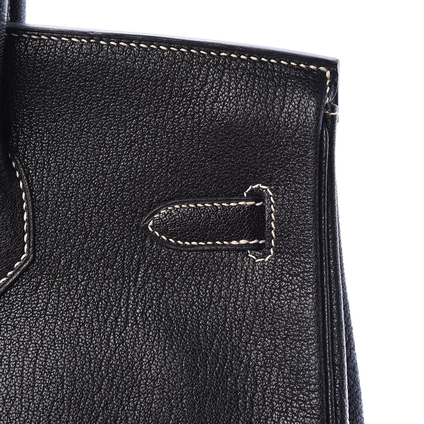 Chevre de Coromandel Birkin 35 Black