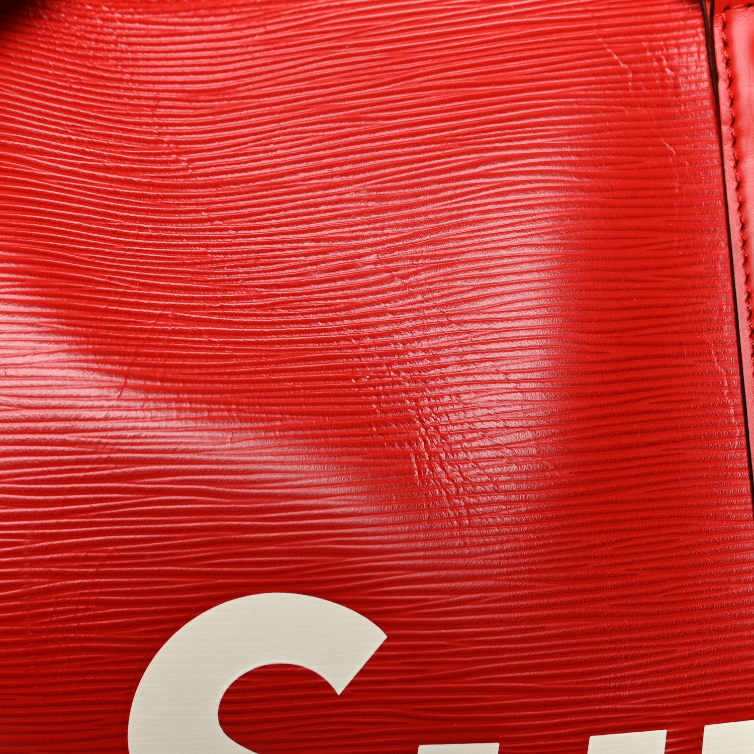 Louis Vuitton X SUPREME Epi Keepall Bandouliere 45 Red 13 of 13