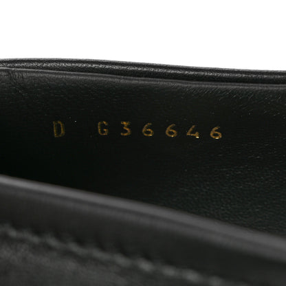 Chanel Lambskin Quilted CC Turnlock Loafers 36 Black 8 of 9