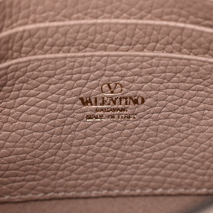 Valentino Garavani Grainy Calfskin Rockstud Crossbody Pouch Poudre 6 of 10