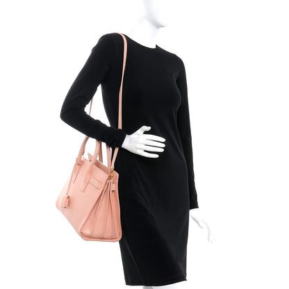 Saint Laurent Calfskin Small Sac De Jour Light Blush 2 of 13