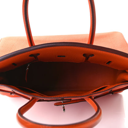 Hermes Togo Birkin 35 Orange 4 of 22