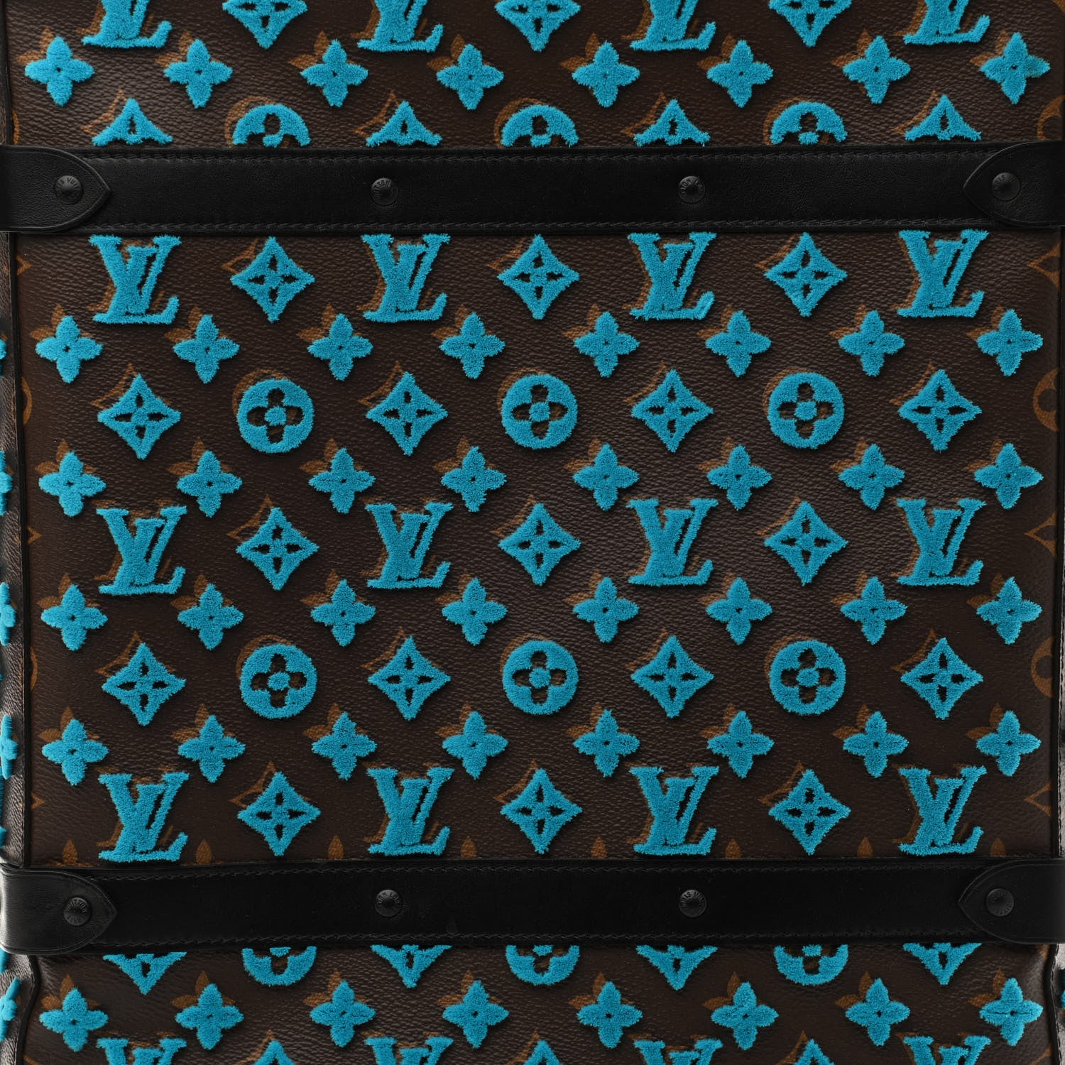 Louis Vuitton Monogram Tuffetage Soft Trunk Backpack PM Turquoise 10 of 13