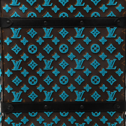 Louis Vuitton Monogram Tuffetage Soft Trunk Backpack PM Turquoise 10 of 13