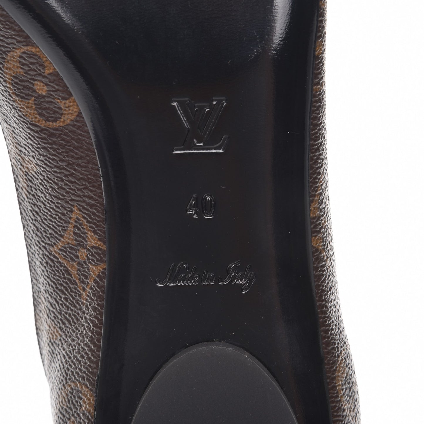 Monogram Inspired Ballerina Flats 40